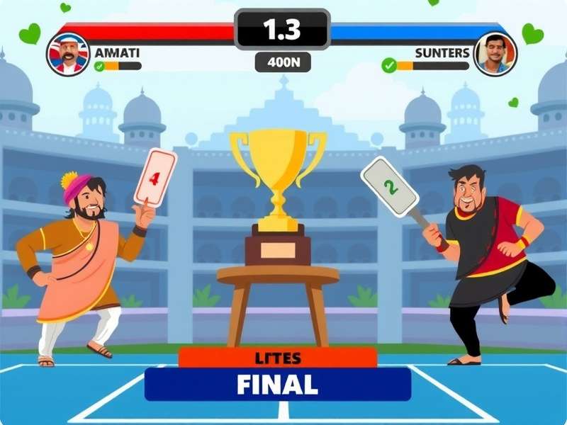 Guwahati Imposters game screenshot showing players in traditional Indian attire