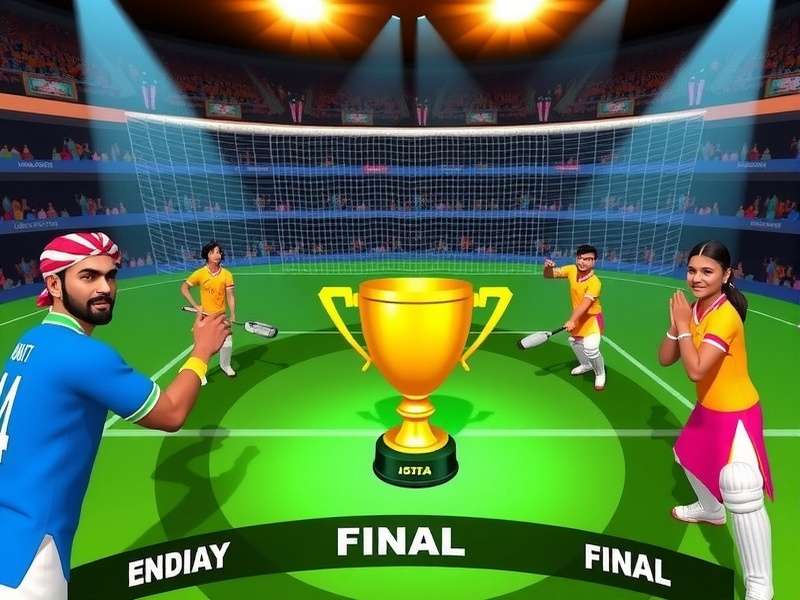 Guwahati Imposters tournament final with players and trophy